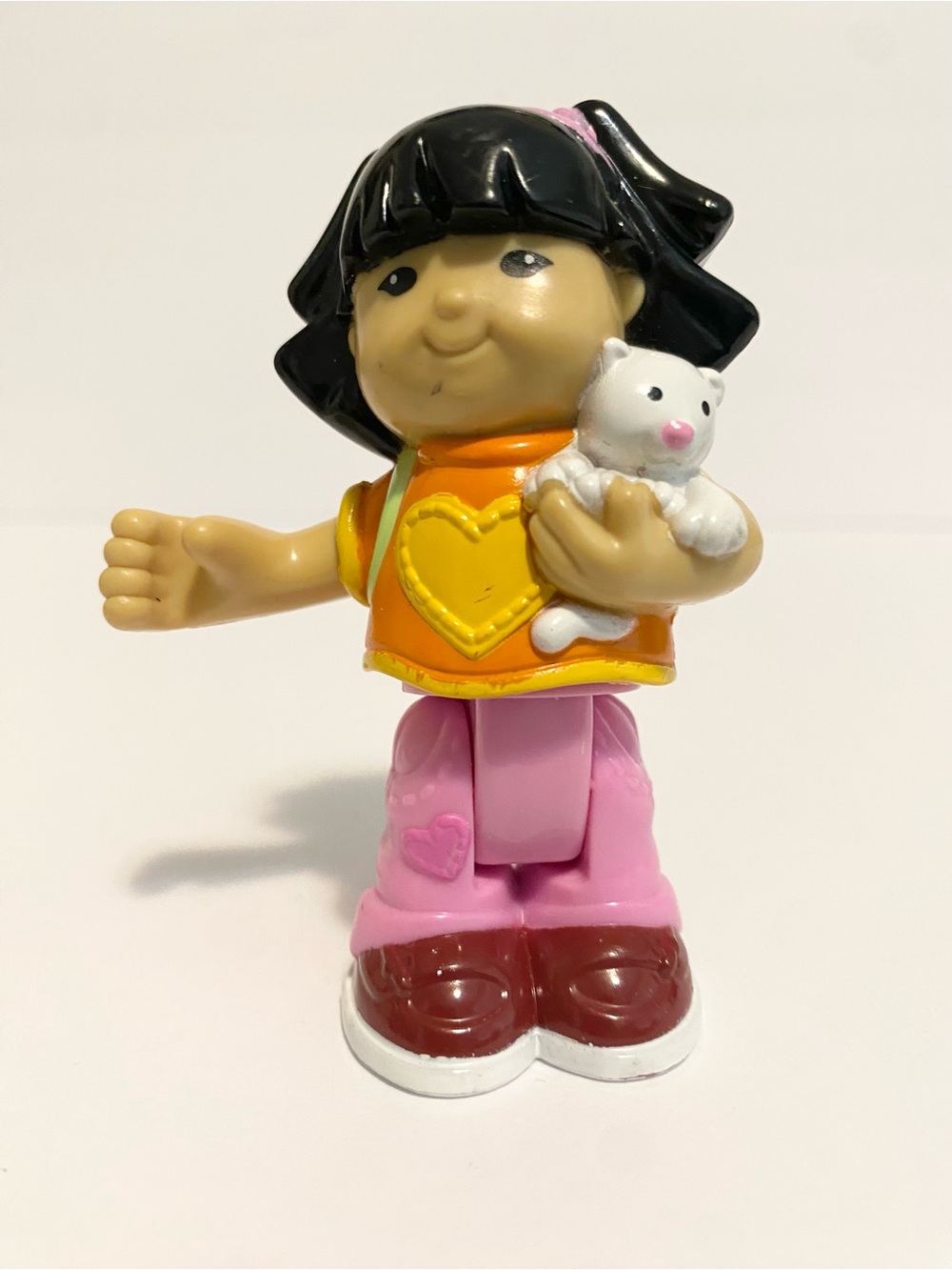 Little People Bendable Sonya Lee Kitty Cat Fisher Price Figure 4/$20 🛑